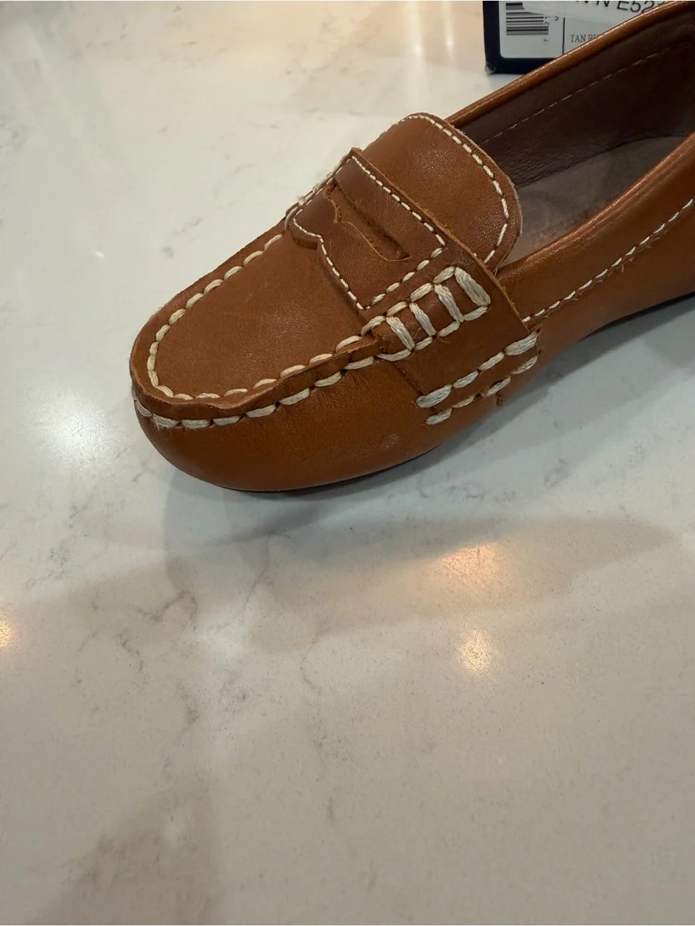Polo Ralph Lauren Telly Leather Penny Loafer Size: 6 (toddler)